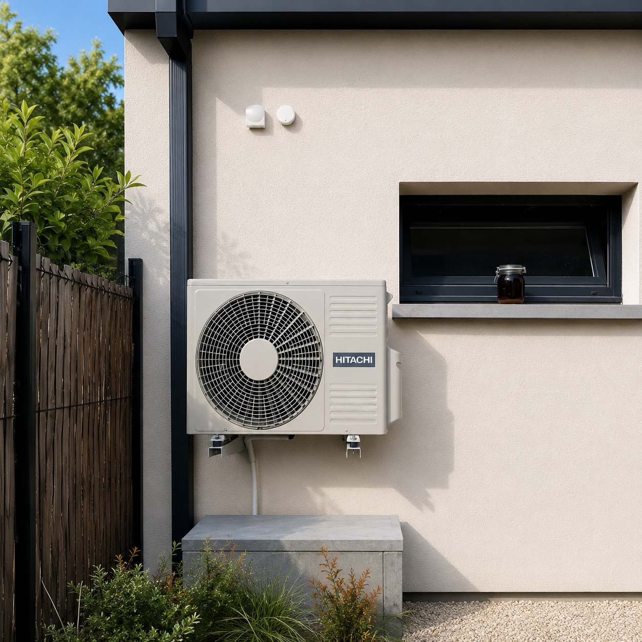 Climatisation réversible et confort d'été à Rochet